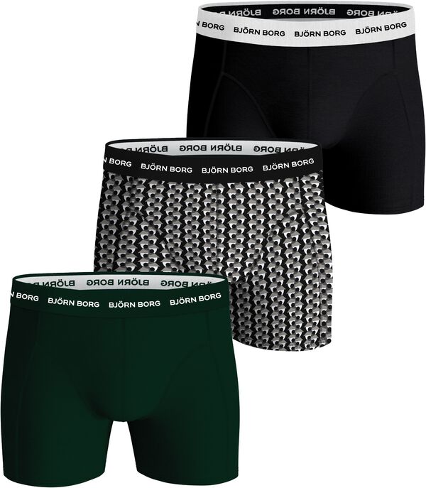 COTTON STRETCH BOXER 3p