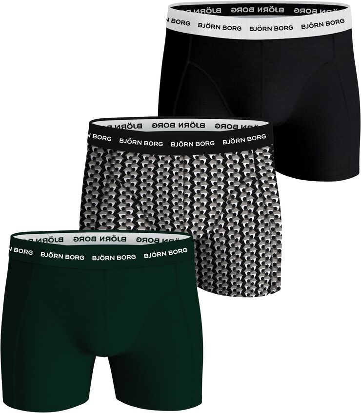 COTTON STRETCH BOXER 3p