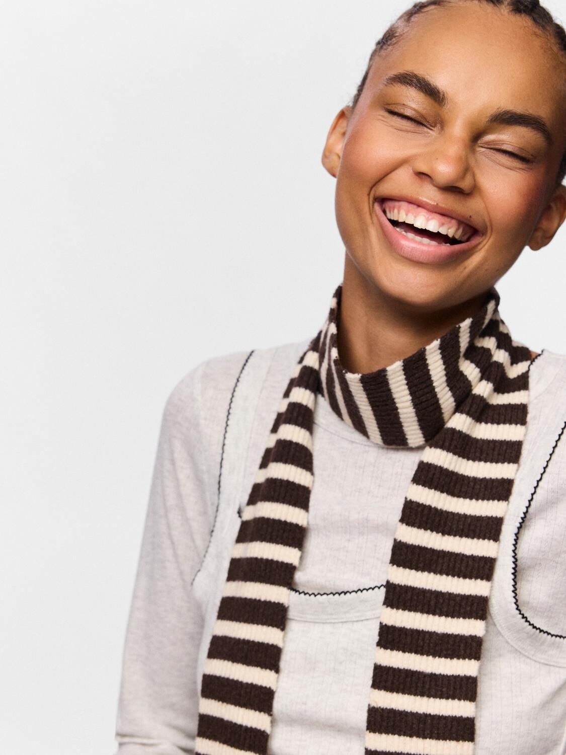 PCJAYA LONG NARROW SCARF BC