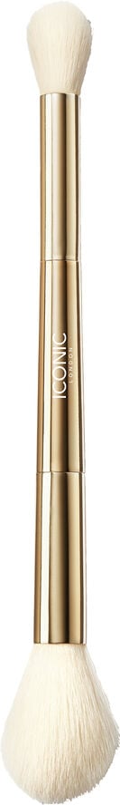 ICONIC London Highlight & Blush Duo Brush