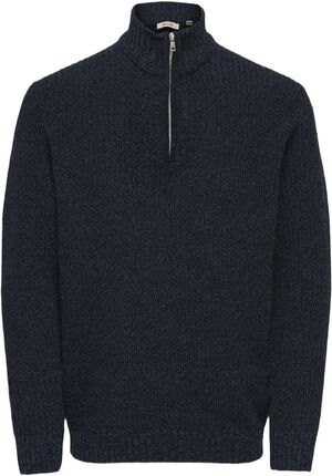 ONSJOIN REG LS HIGH NECK KNIT CAMP