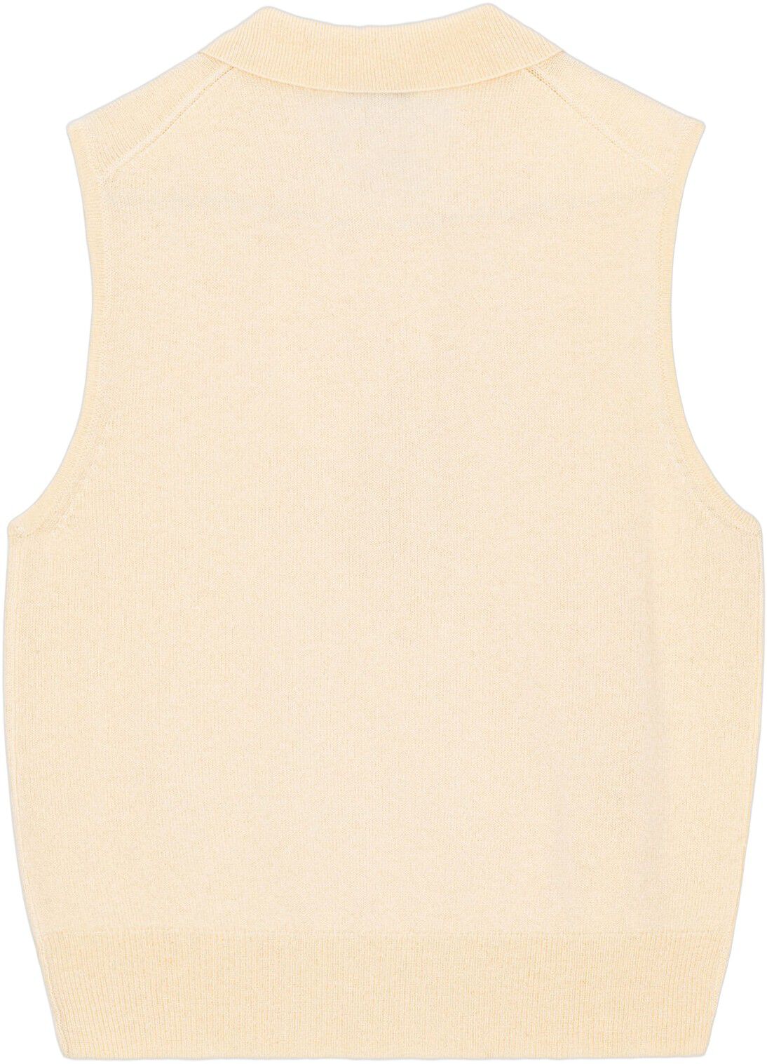 Cashmere Mix Sleeveless Polo - Soli