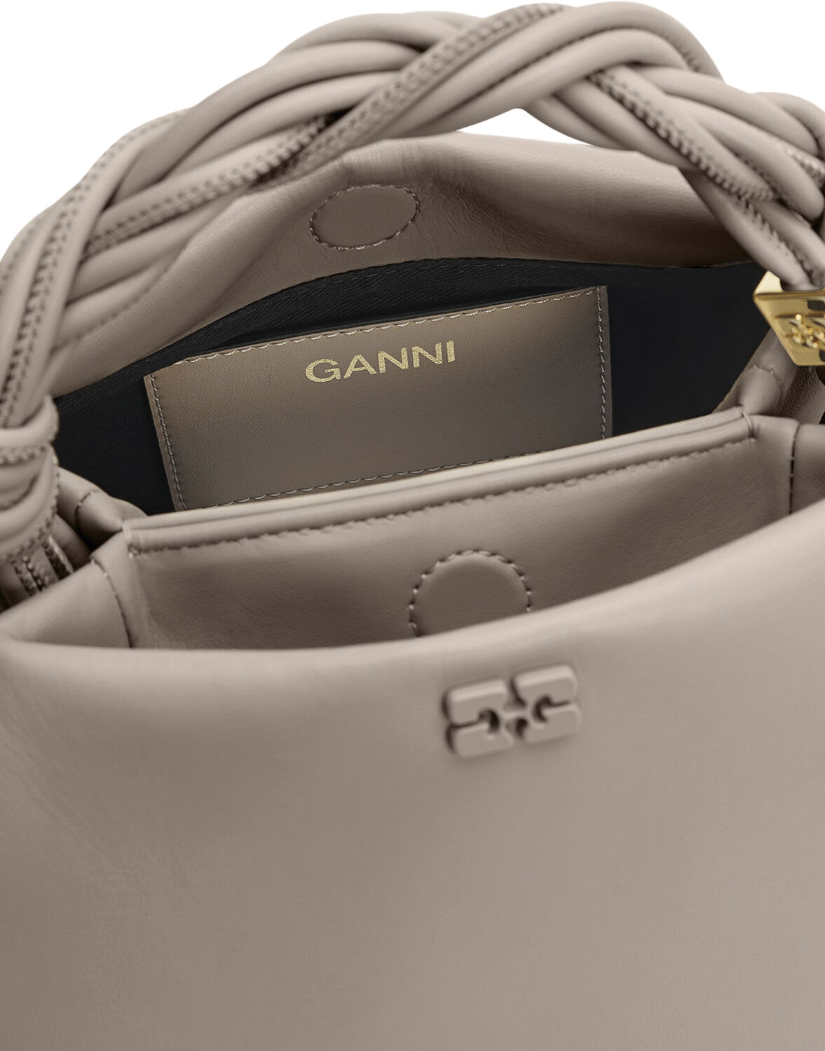 Ganni Bou Bag Small Croco