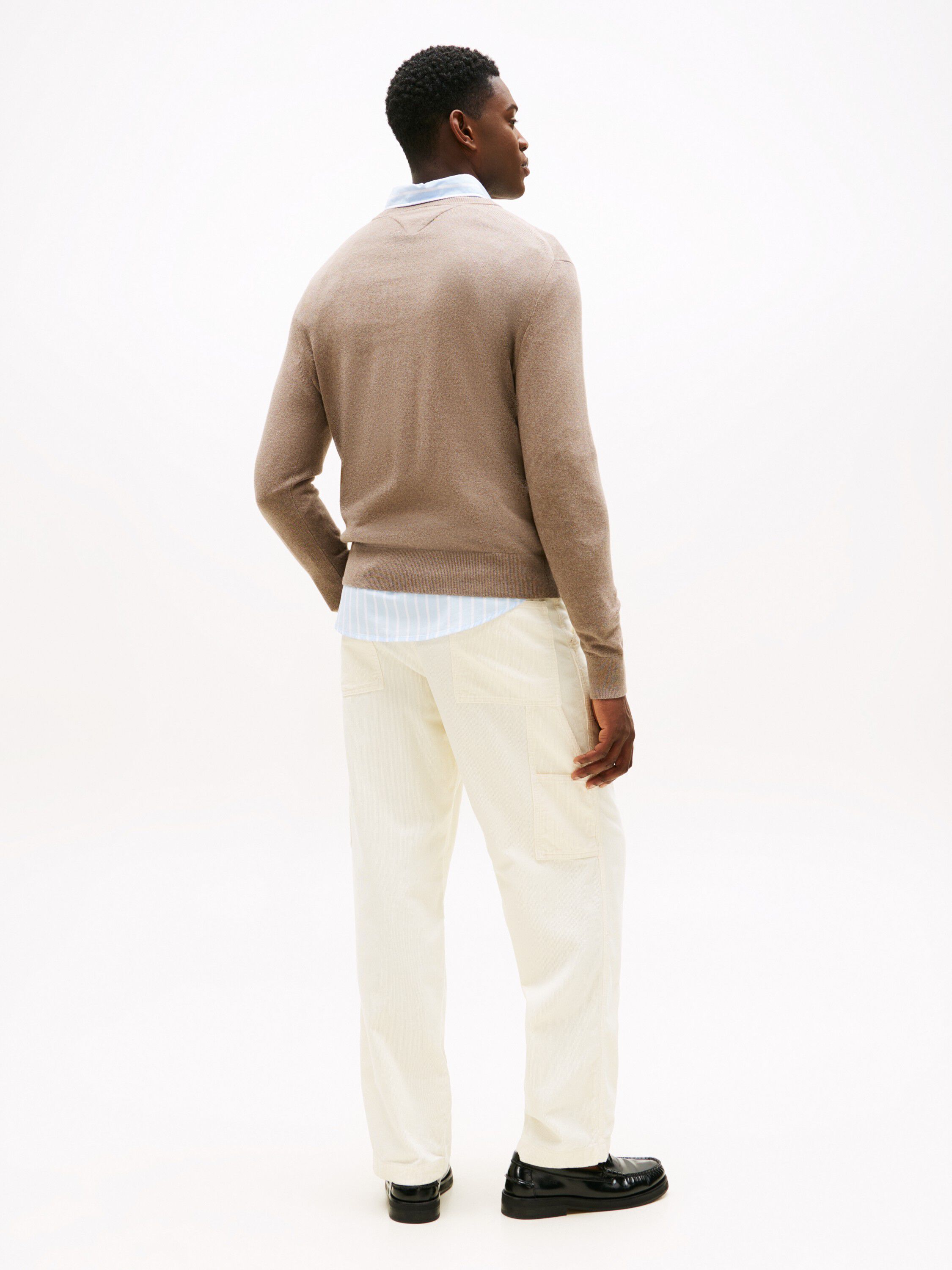 PIMA ORG CTN CASHMERE CREW NECK