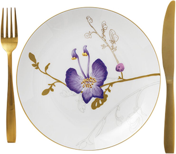 Flora 22 cm. tallerken - Stedmoder