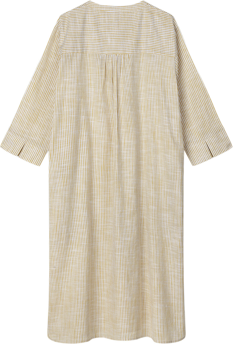 Monochrome Lines Sonja dress okker/hvid XS