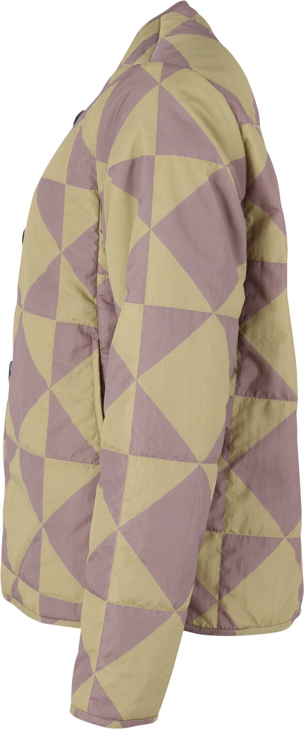 Daneland AOP Thermo Jacket Dk Rose Beige/Beige DIAMETRIC