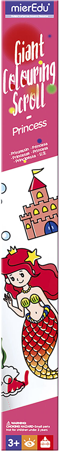 mierEdu - K&aelig;mpebanner til farvel&aelig;gning - Prinsesser