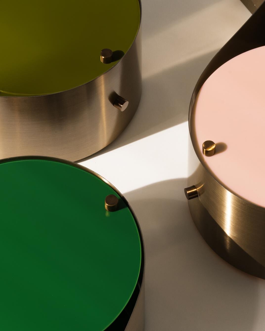 Coppia Table Lamp, Steel, EU Base: Bronze Steel, Shade: Ivor