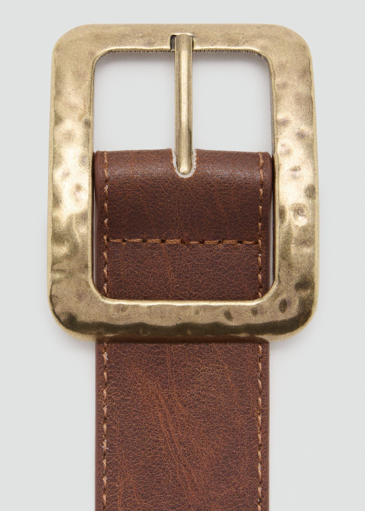 Square buckle belt