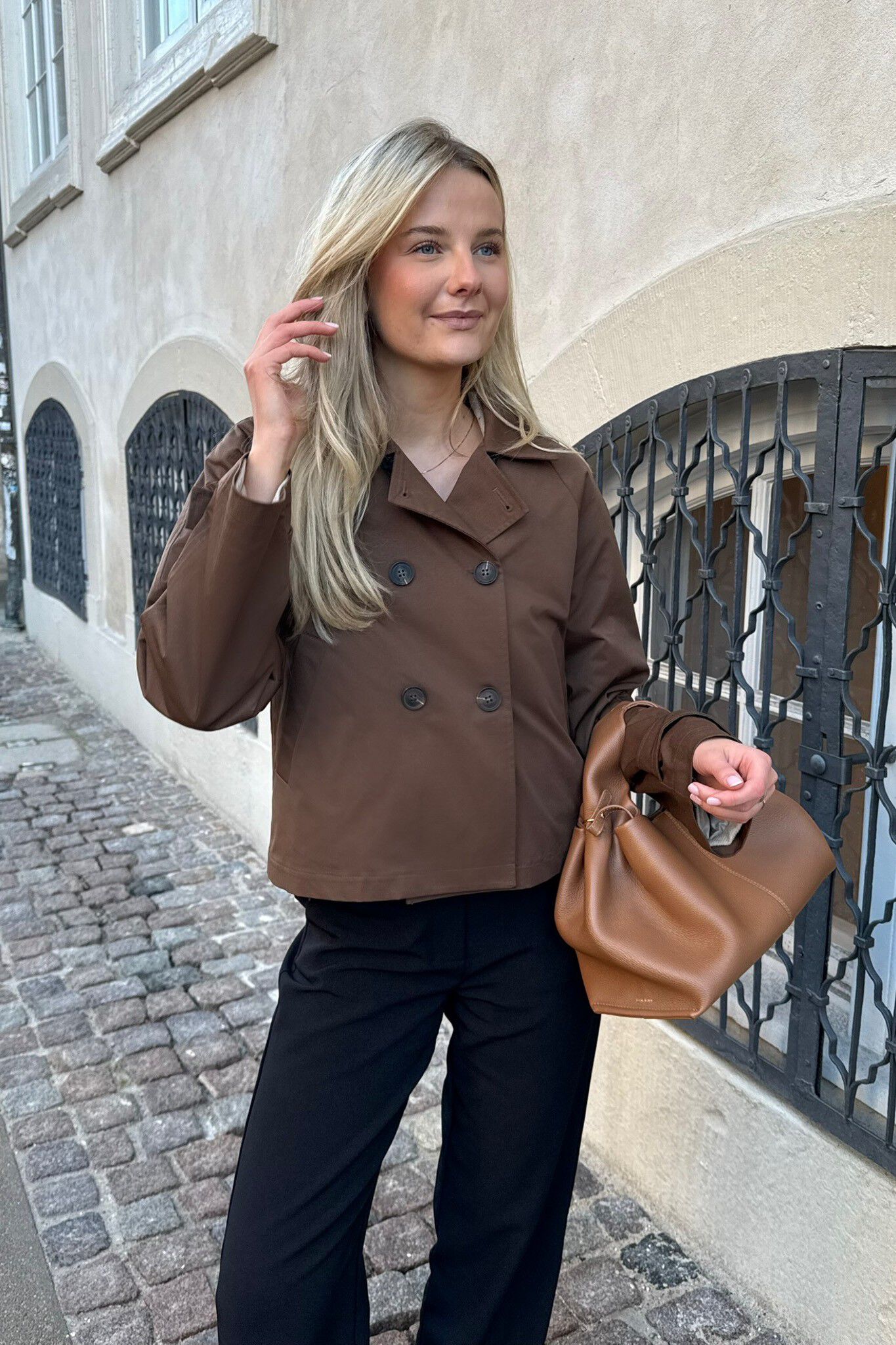 LunaIC Trenchcoat - Dark Brown