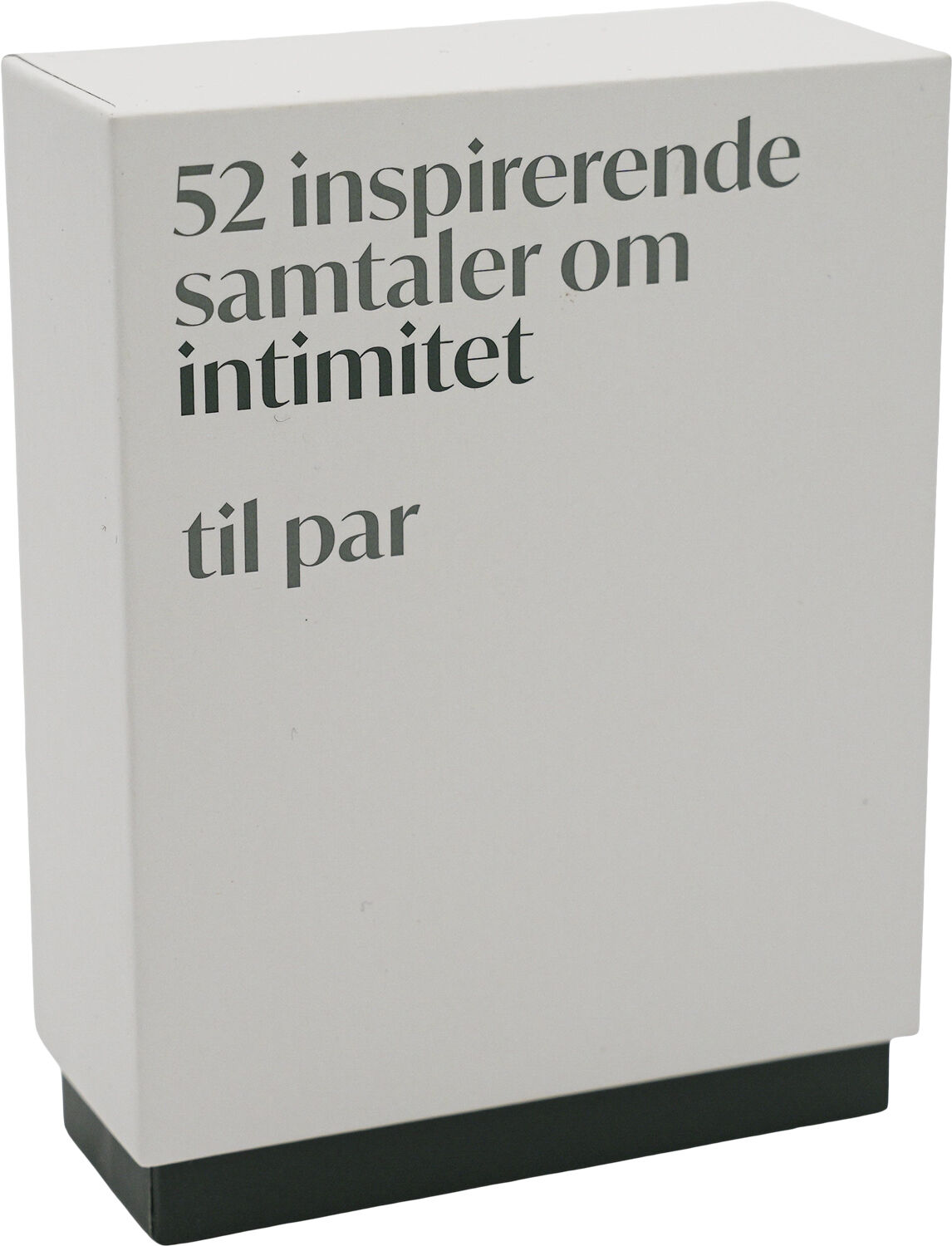 Samtalekort - Intimitet