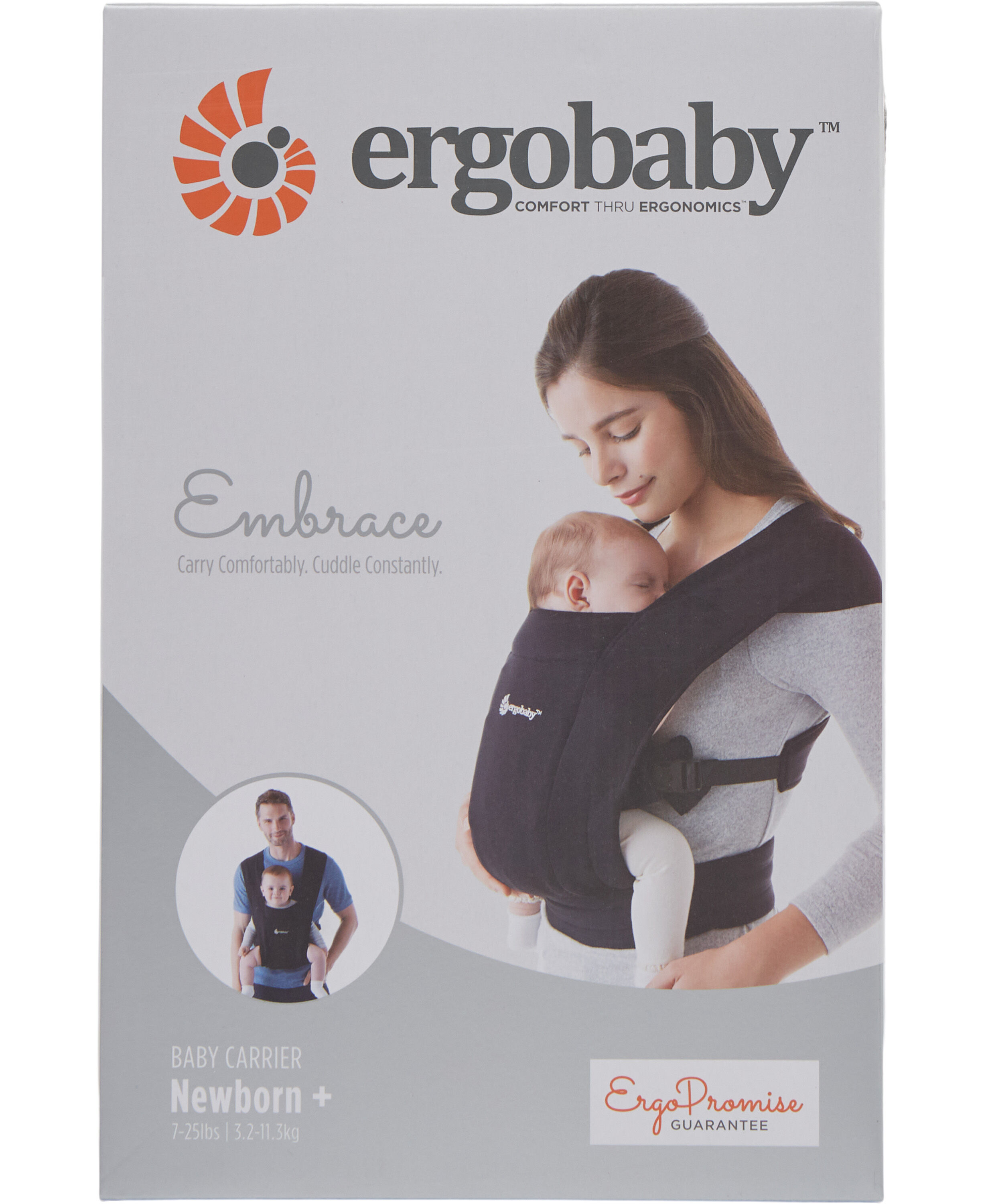 Ergobaby embrace deals pure black