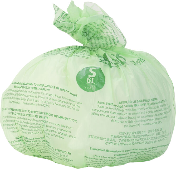 Affaldspose S. 6 ltr. Bio