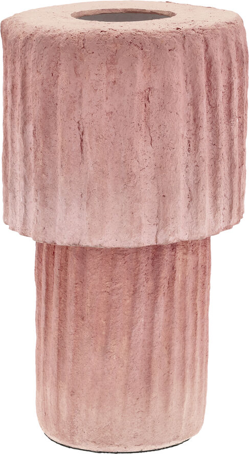 Lampe Styles 25 x 44 cm Rosa Papmache