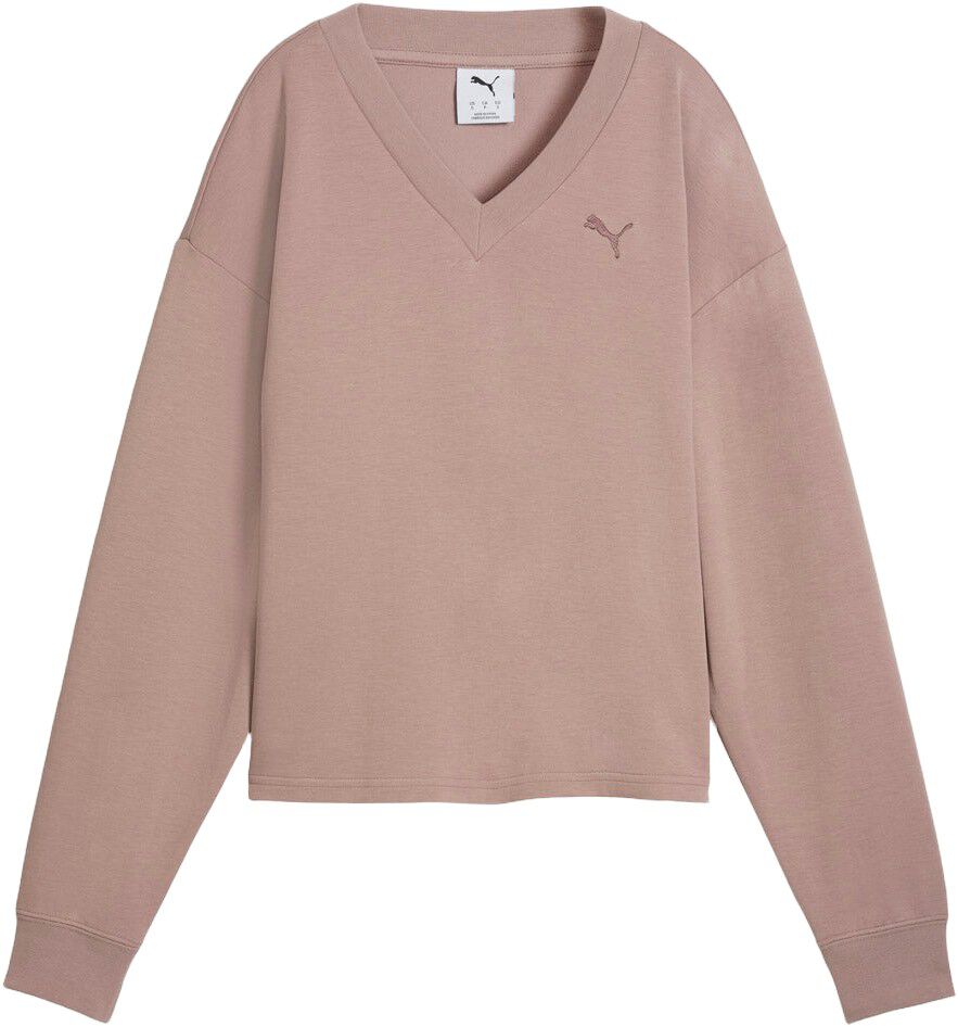 Essentials Elevated Comfort V-neck Sweatshirt