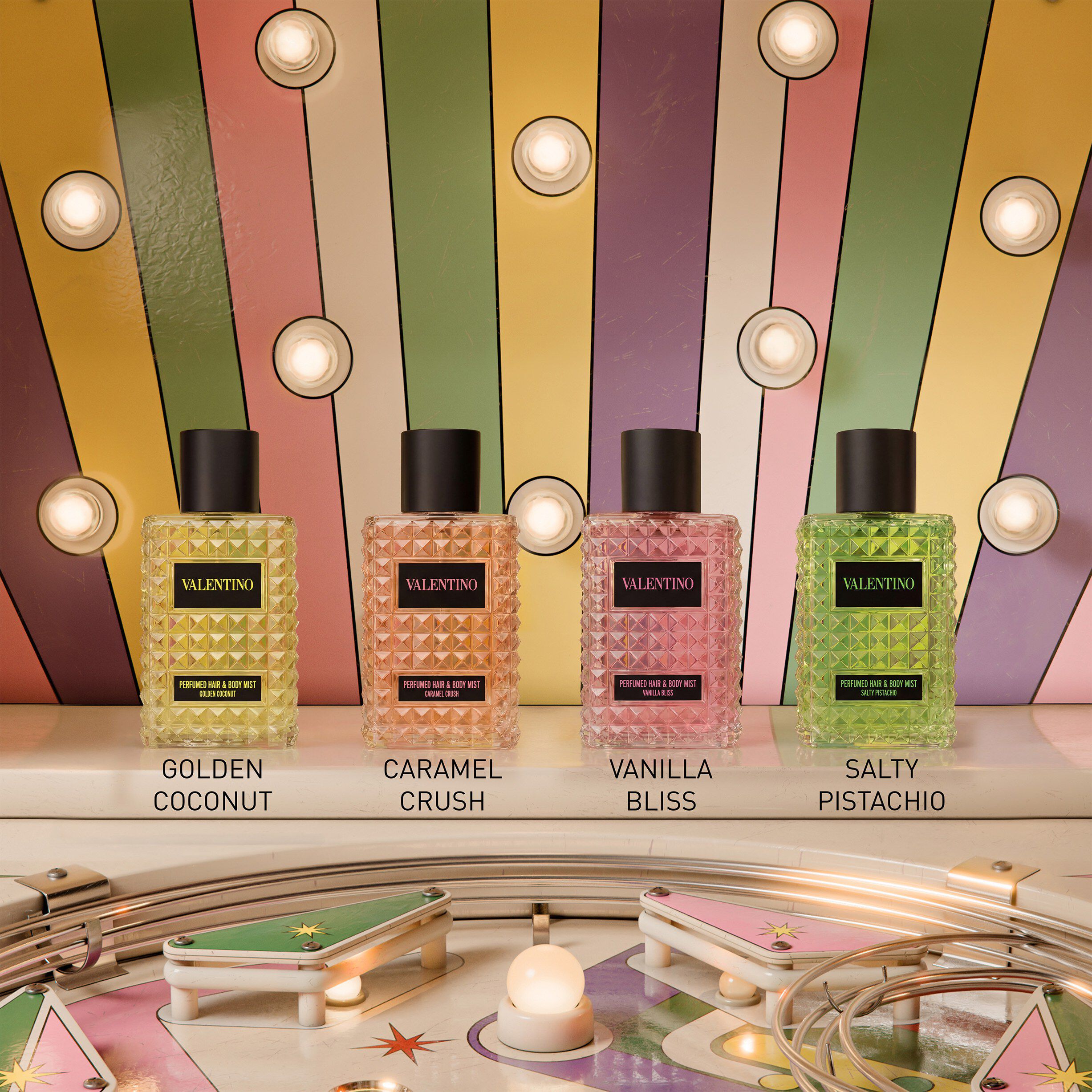Born in Roma Hair and Body Mist Golden Coconut