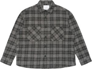 Ace Shirt Ls - Black/Grey