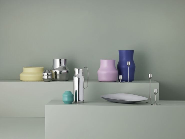 Karaffel Dorotea 30 cm Blankt stål