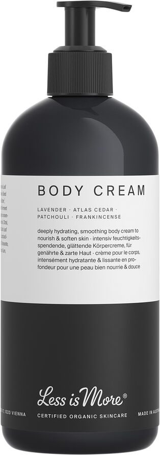 Organic Body Cream Lavender Eco Size 500 ml.
