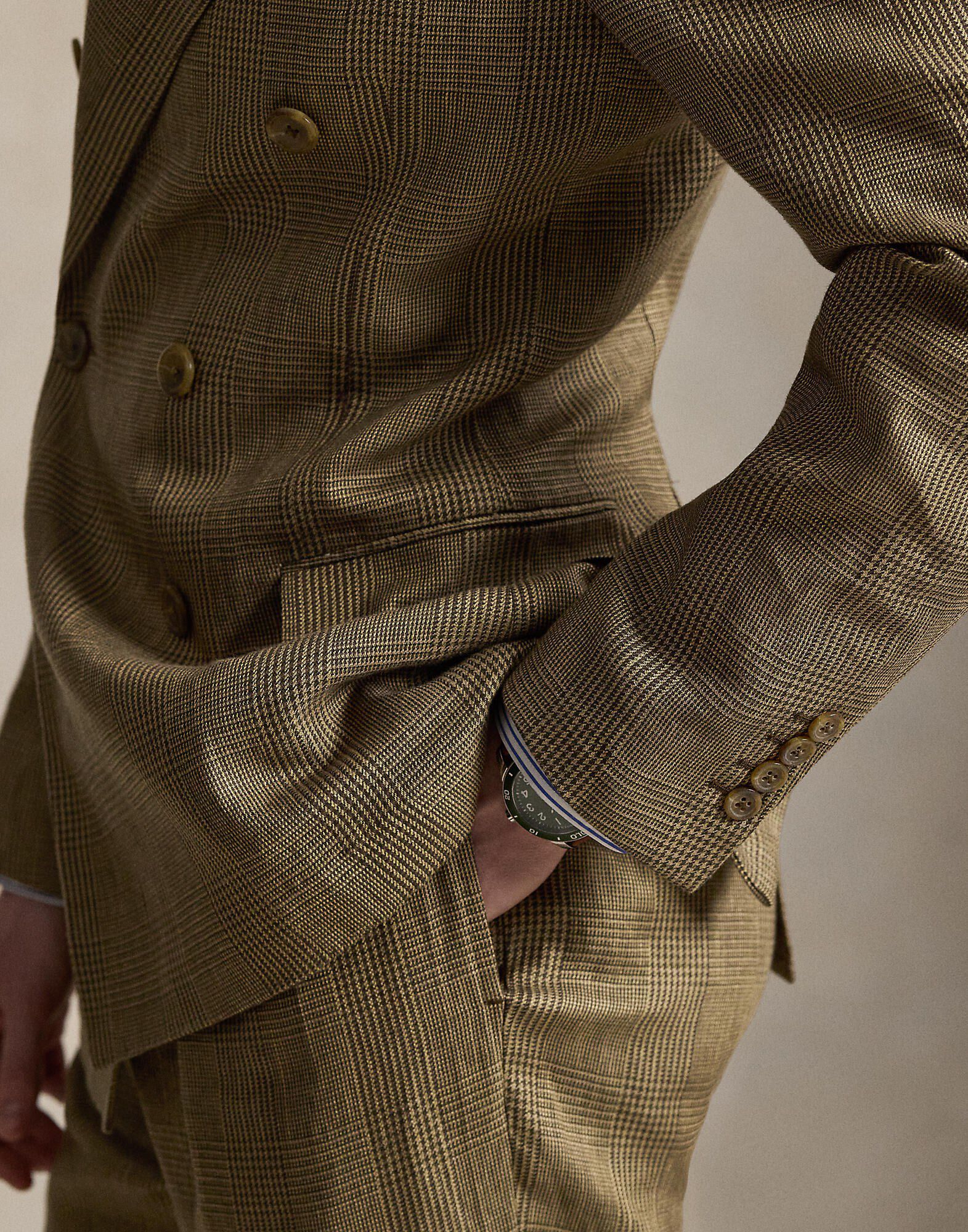 Polo Modern Fit Glen Plaid Suit Jacket