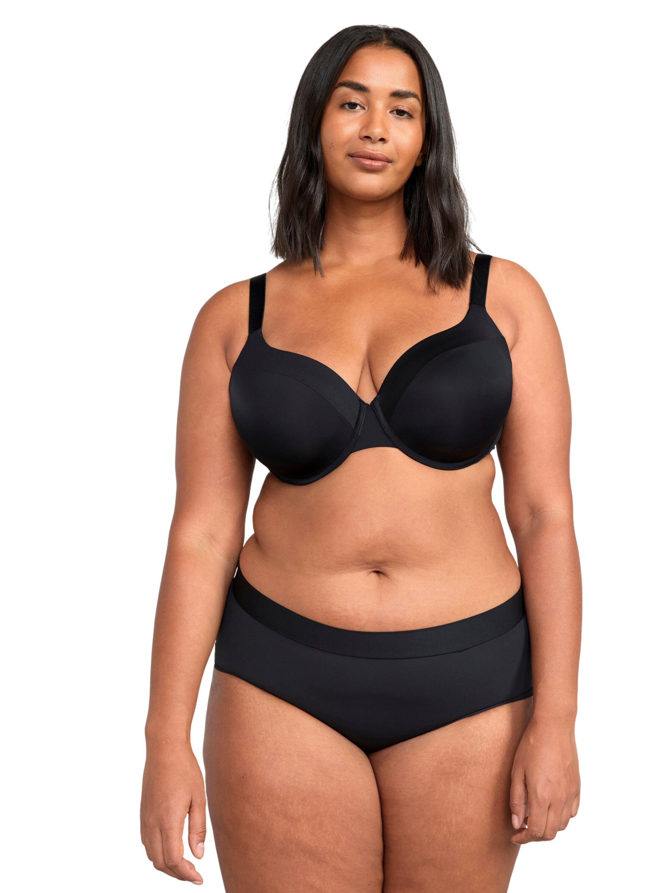 A gorgeous T-shirt bra with full co