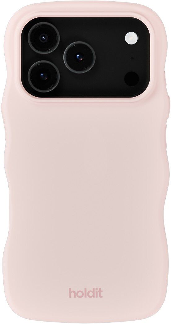 Wavy Silicone MagSafe Cpt. IPH18Pro/17Pro Ballerina Pink
