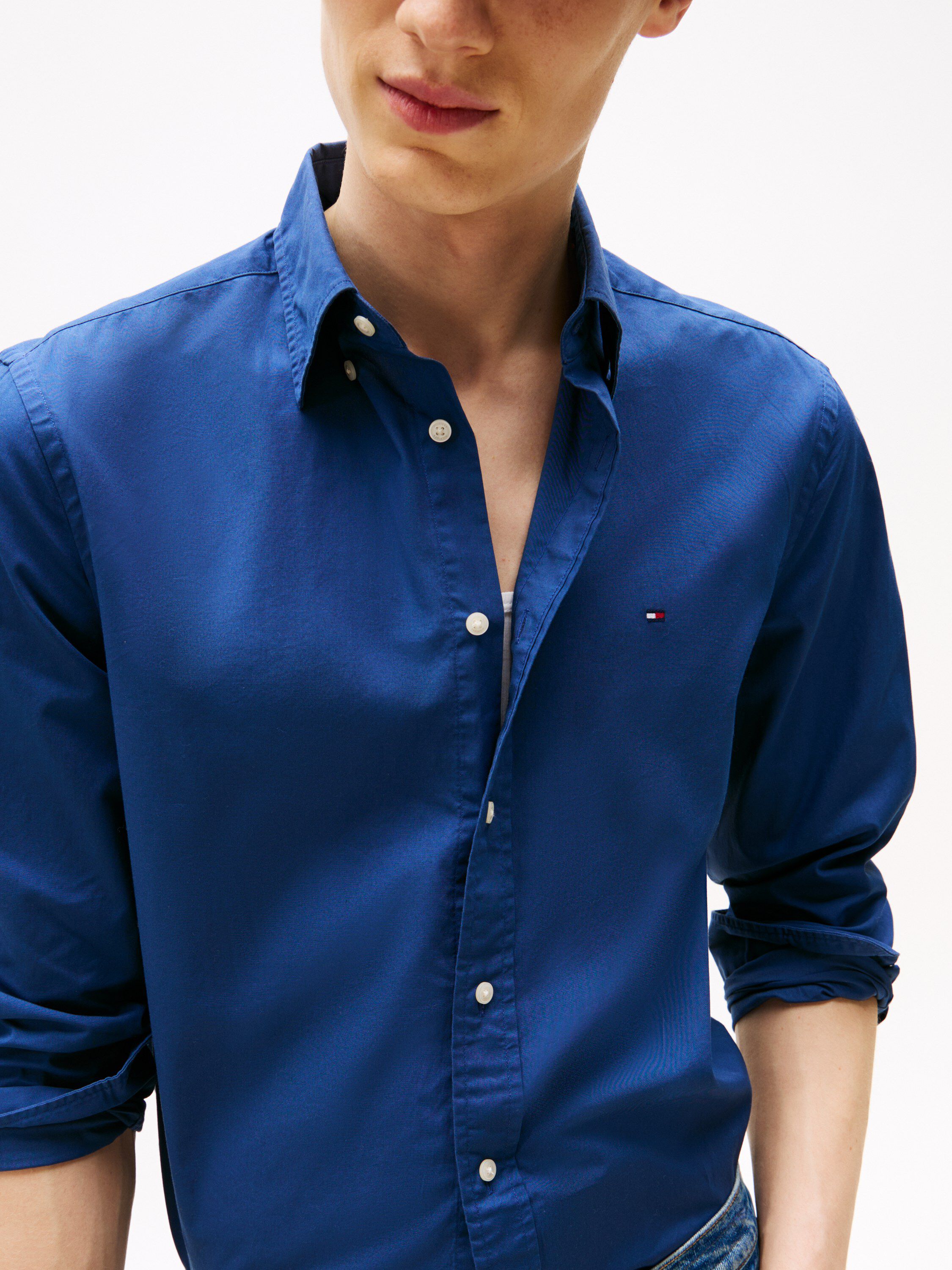 Regular Fit Flex Poplin Shirt