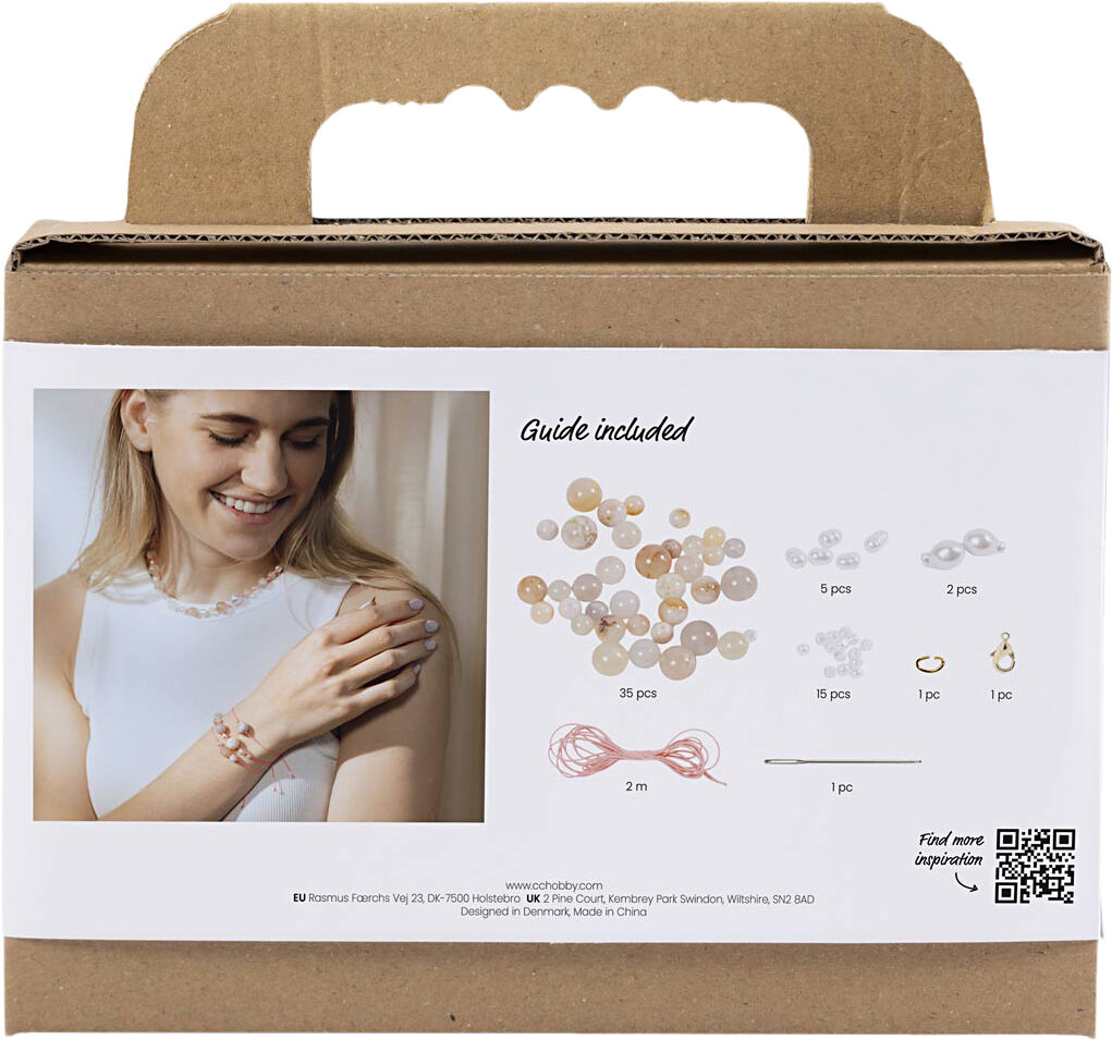Mini DIY Kit Smykker, Halsk&aelig;de og armb&aring;nd