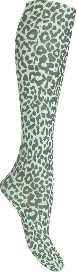 Leopard knee socks - 50 denier