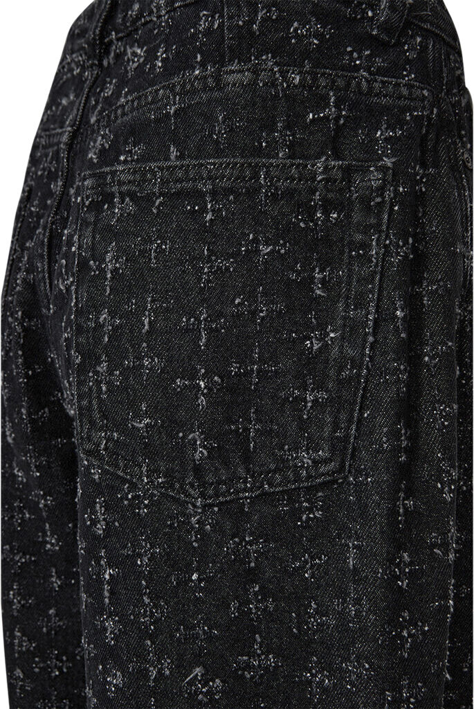 IVY-Janice Slung Jeans Black Punch Denim