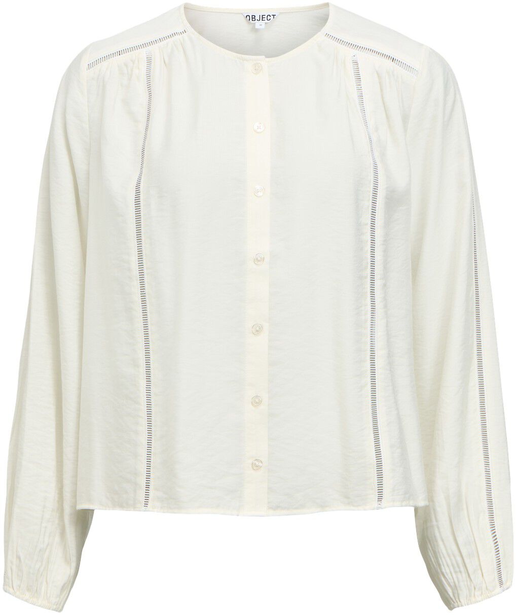 OBJDANA L/S RE O-NECK TOP NOOS