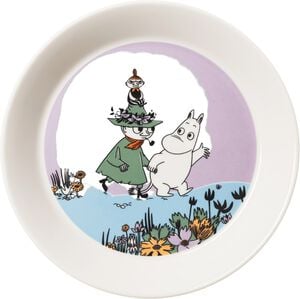 Moomin plate 19cm Friends Forever
