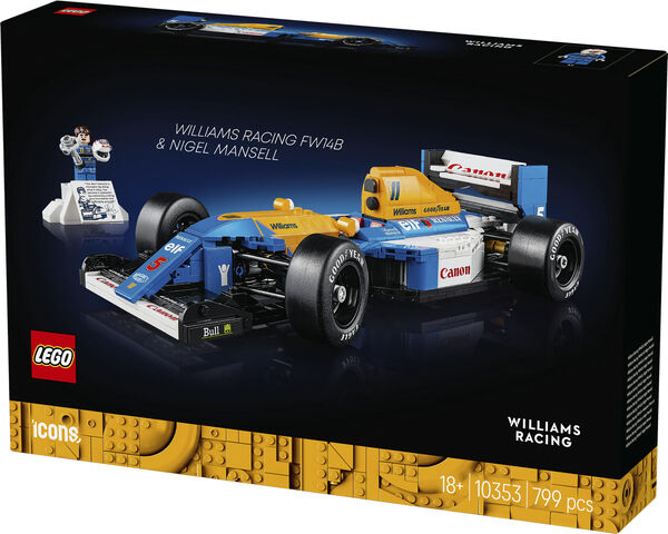 Williams Racing FW14B og Nigel Mansell