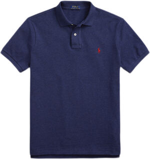 Custom Slim Fit Mesh Polo Shirt