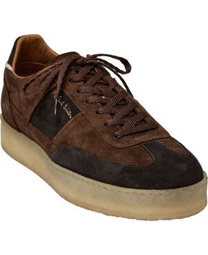 MENS SHOE DOVER BROWN CREPE SOLE