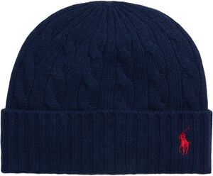 WOOL BLEND-CLASSIC CABLE BEANIE