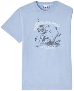 Future Jersey Washed T-shirt Mermai