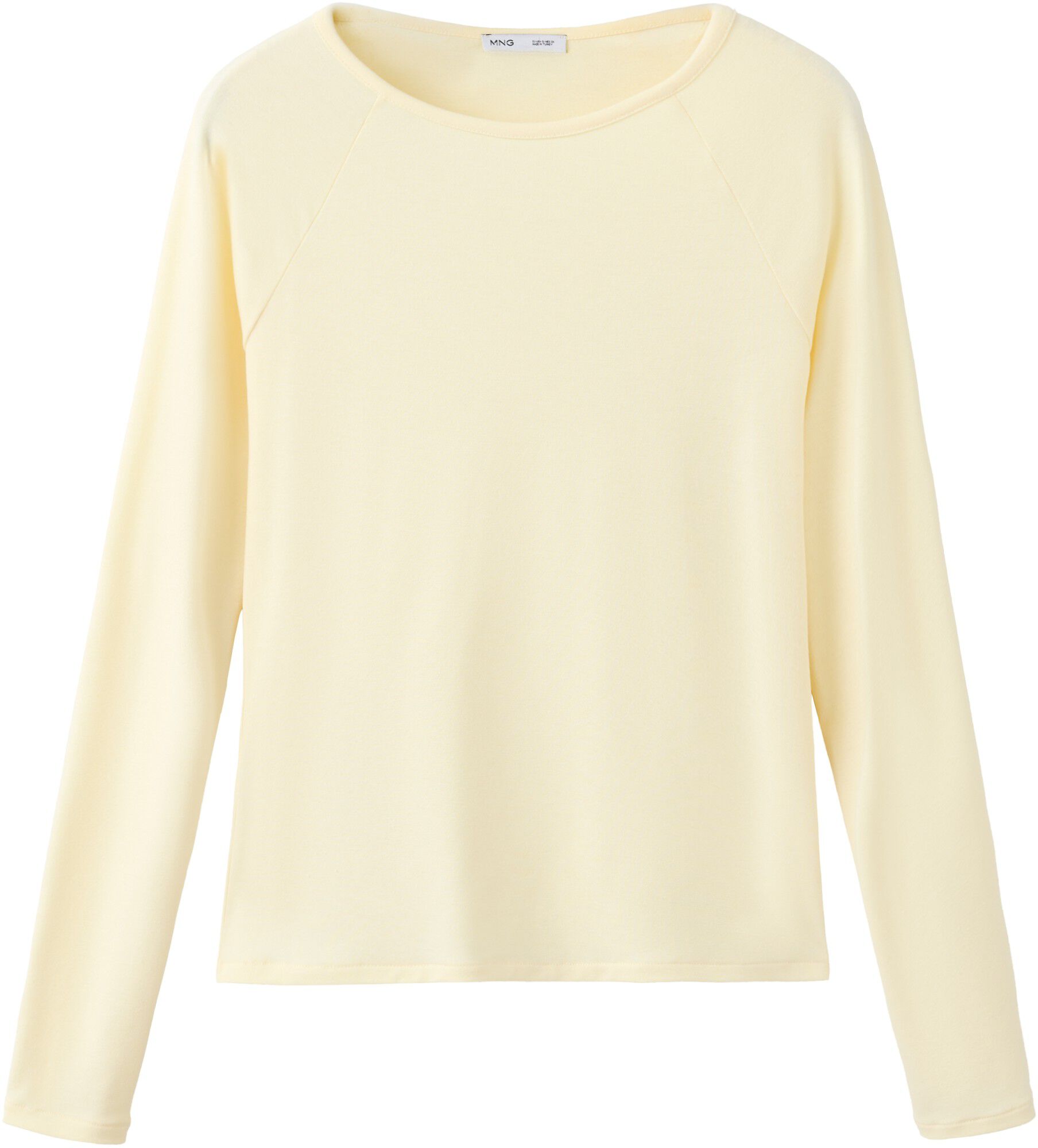 Plain boat neck T-shirt