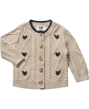 Amour 1 baby cardigan - Organic GOTS