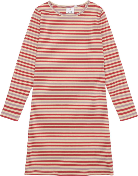 TNLena L_S Rib Dress