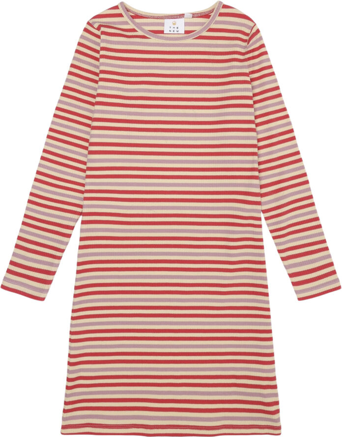 TNLena L_S Rib Dress