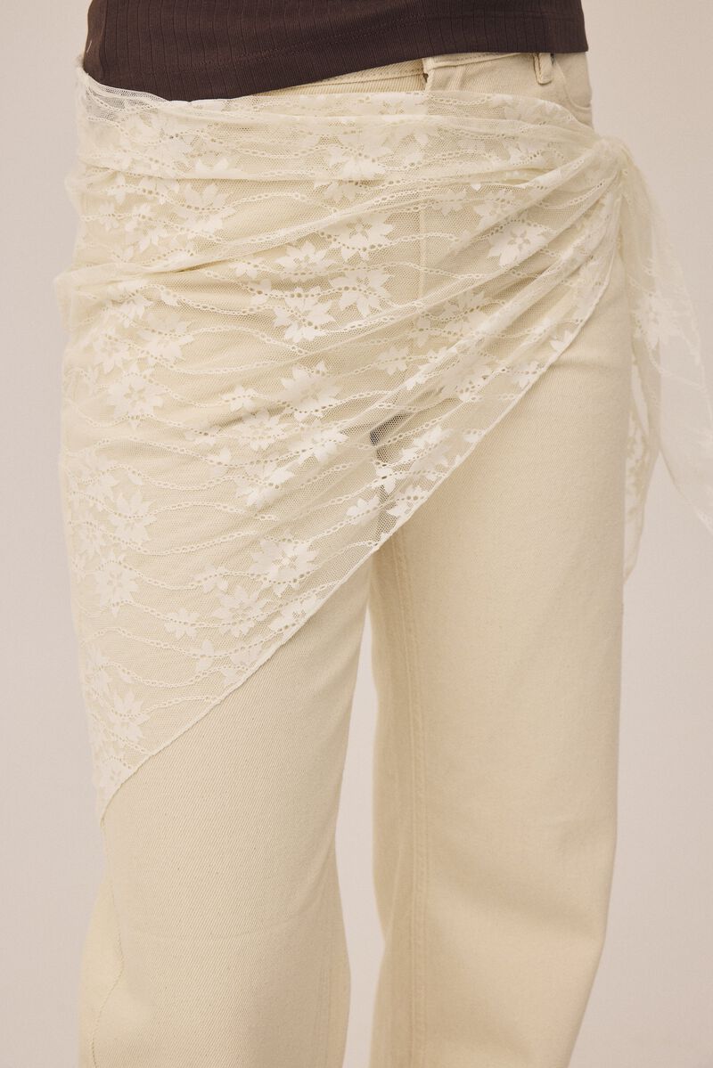 Summer 3 Triangle Lace Scarf 60x160cm