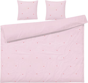 Daisy Sengetøj 200x220 cm pink/rød DK
