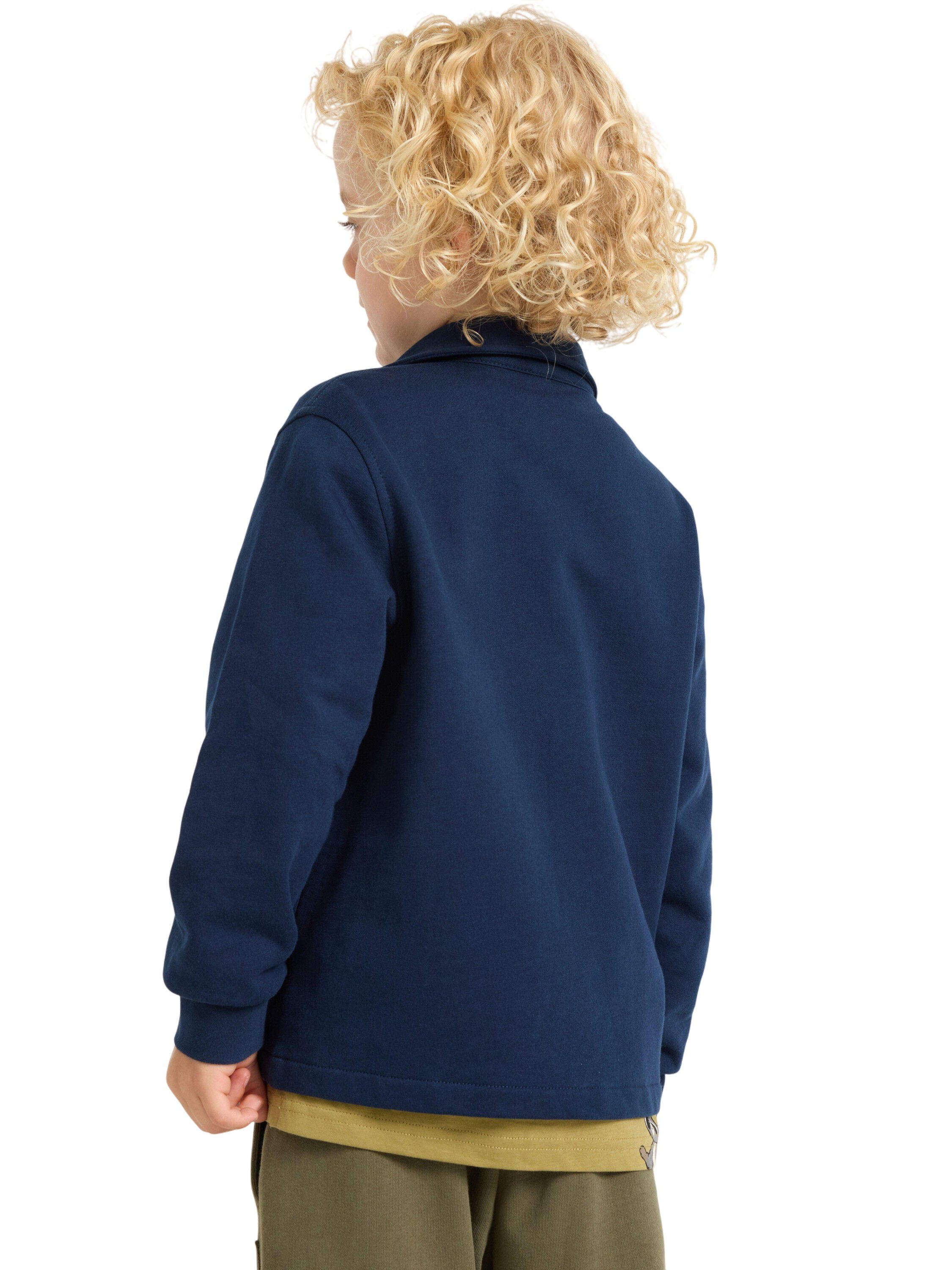 Soft overshirt in cotton jersey ble