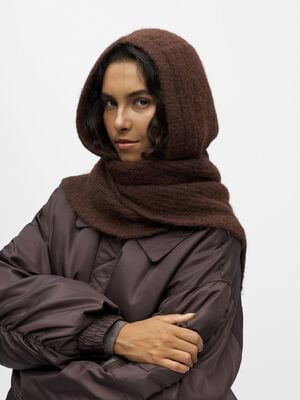 OBJMILU SCARF KNIT BALACLAVA 140