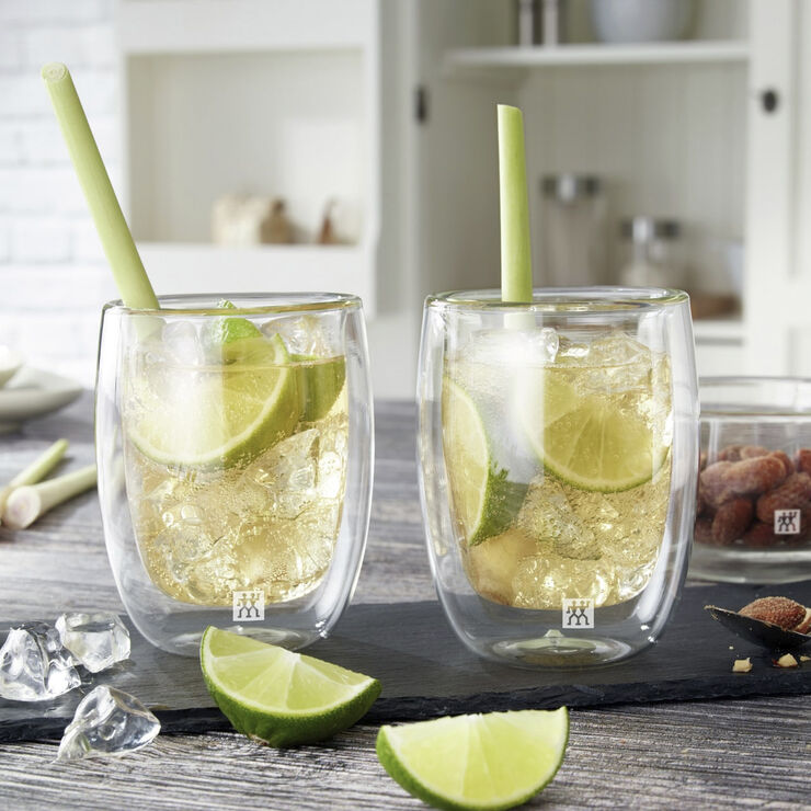 Sorrento Kaffeglas sæt, 2 stk