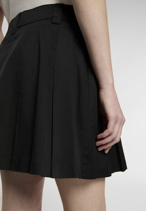 UNIONVILLE WORK SKIRT PLEATED BLACK