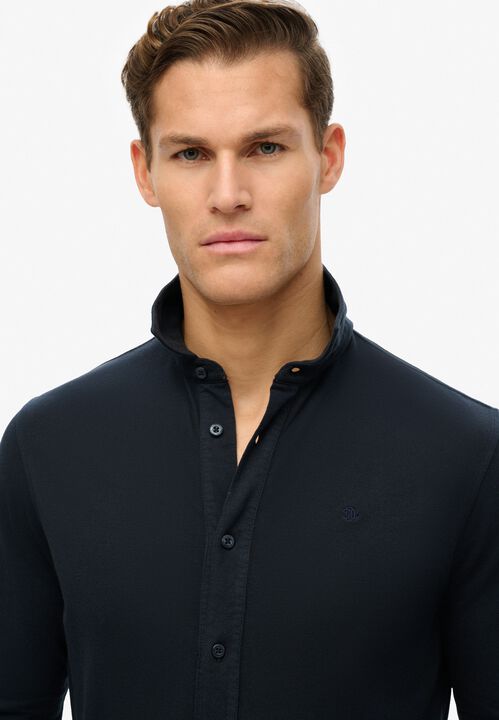 VINTAGE DESTROY PIQUE LS SHIRT