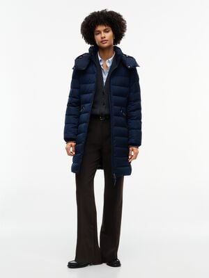Slim Down Hooded Coat